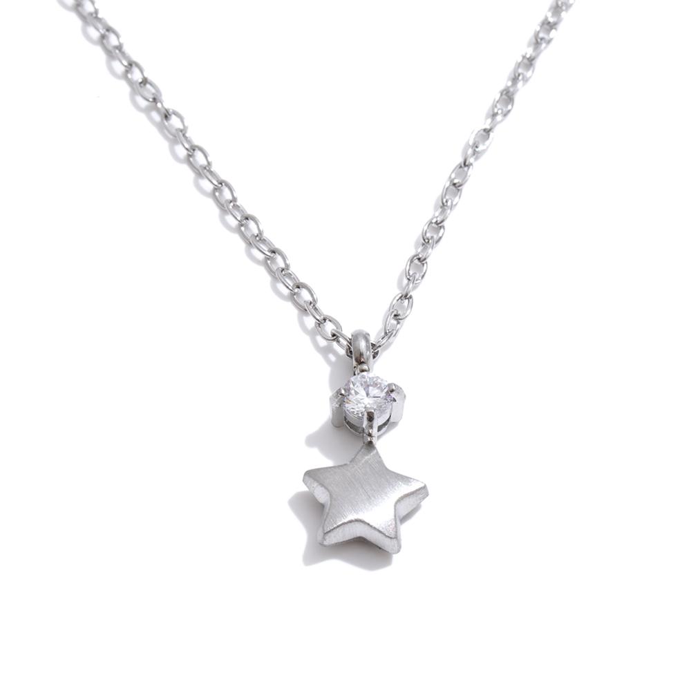 Yhpup 2026 Stainless Steel Cubic Zirconia Matte Golden Star Daily Necklace Pendant for Women PVD Plated Charm Popular Jewelry
Yhpup 2026 Stainless Steel Cubic Zirconia Matte Golden Star Daily Necklace Pendant for Women PVD Plated Charm Popular Jewelry