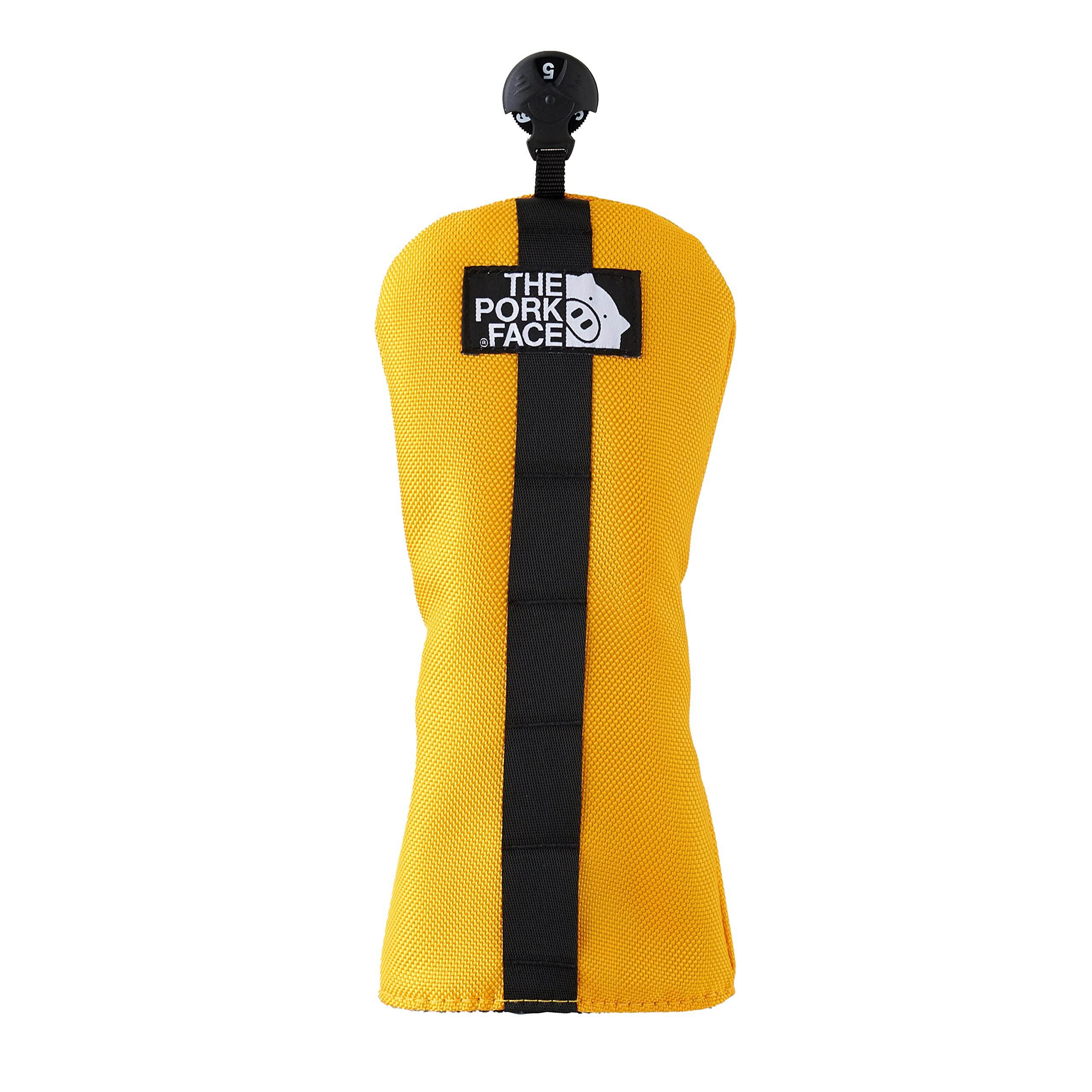 THE PORK FACE Golf Head Cover for Utility with Conversion Tag for Men and Women Character (Yellow)
THE PORK FACE Golf Head Cover for Utility with Conversion Tag for Men and Women Character (Yellow)