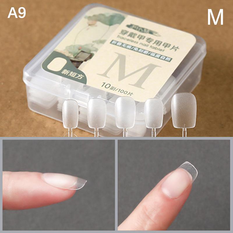 100 шт./коробка Накладные ногти Накладные ногти Гроб Искусственные ногти Прозрачные типсы для наращивания Инструмент для маникюра A9
100 шт./коробка Накладные ногти Накладные ногти Гроб Искусственные ногти Прозрачные типсы для наращивания Инструмент для маникюра A9