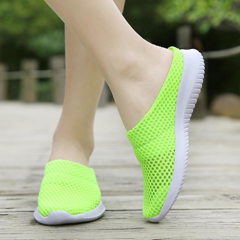 Newestbreathable Mesh Outdoor Walking Shoes Women S 2022 Summer Soft Sole Half Slippers Women S Lightweight Casual Shoes
Newestbreathable Mesh Outdoor Walking Shoes Women S 2022 Summer Soft Sole Half Slippers Women S Lightweight Casual Shoes
