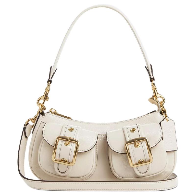 COACH Ashton 25 Detachable Shoulder Strap Top Zipper Closure Hand Crossbody Bag Patent Leather Shoulder Bag Medium Women s Gold with Pearl White золотий
COACH Ashton 25 Detachable Shoulder Strap Top Zipper Closure Hand Crossbody Bag Patent Leather Shoulder Bag Medium Women s Gold with Pearl White золотий