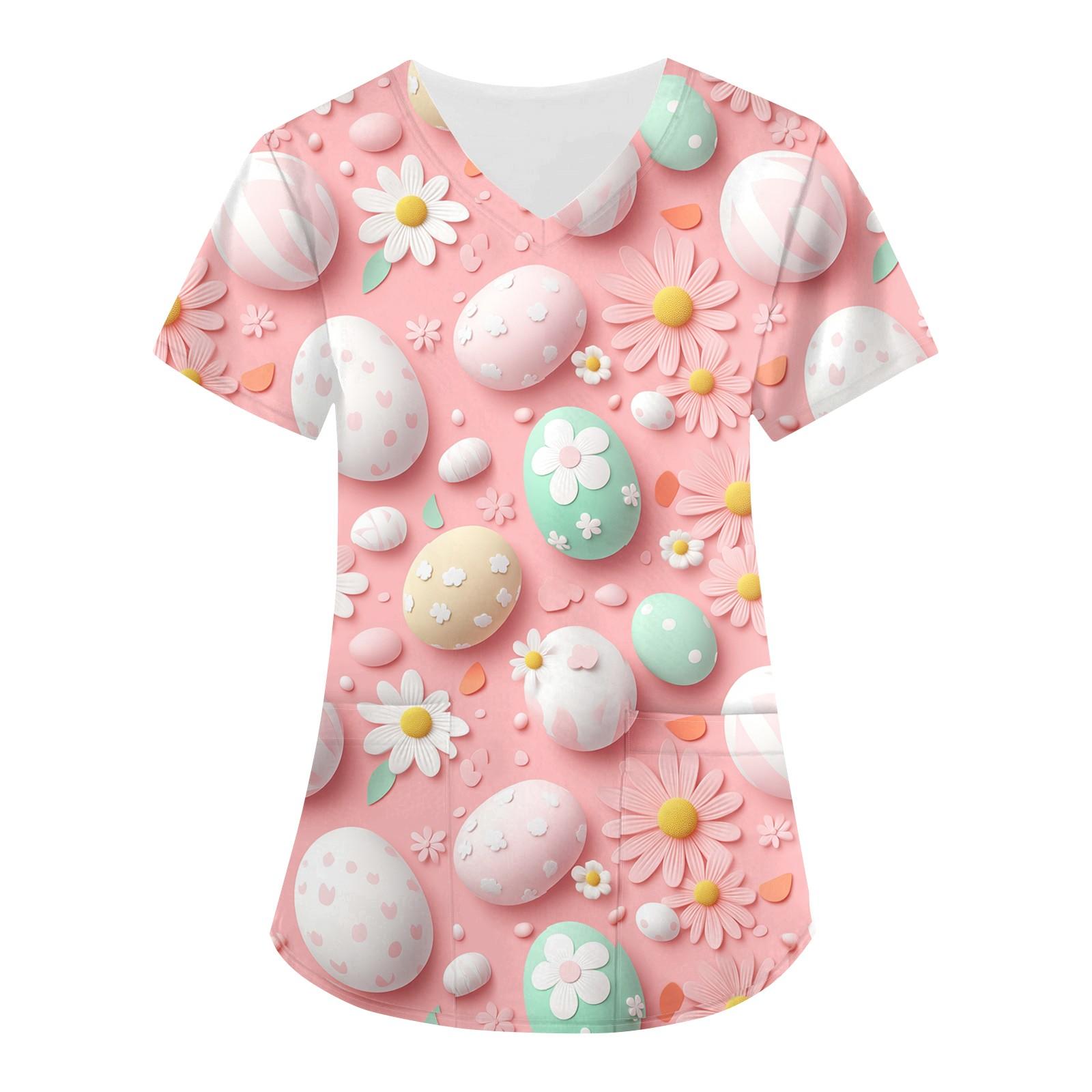 Женский свободный свитер с принтом пасхального яйца, V-образным вырезом, карманом, коротким рукавом S розовый
Женский свободный свитер с принтом пасхального яйца, V-образным вырезом, карманом, коротким рукавом S розовый