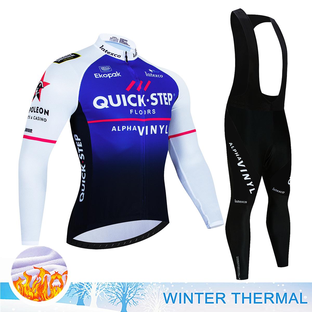 QUICK STEP Велосипедная униформа Tricuta Мужская куртка Брюки MTB Флисовый трикотаж Спортивный комплект одежды 2023 Шоссейный велосипед Ciclismo Hombre
QUICK STEP Велосипедная униформа Tricuta Мужская куртка Брюки MTB Флисовый трикотаж Спортивный комплект одежды 2023 Шоссейный велосипед Ciclismo Hombre