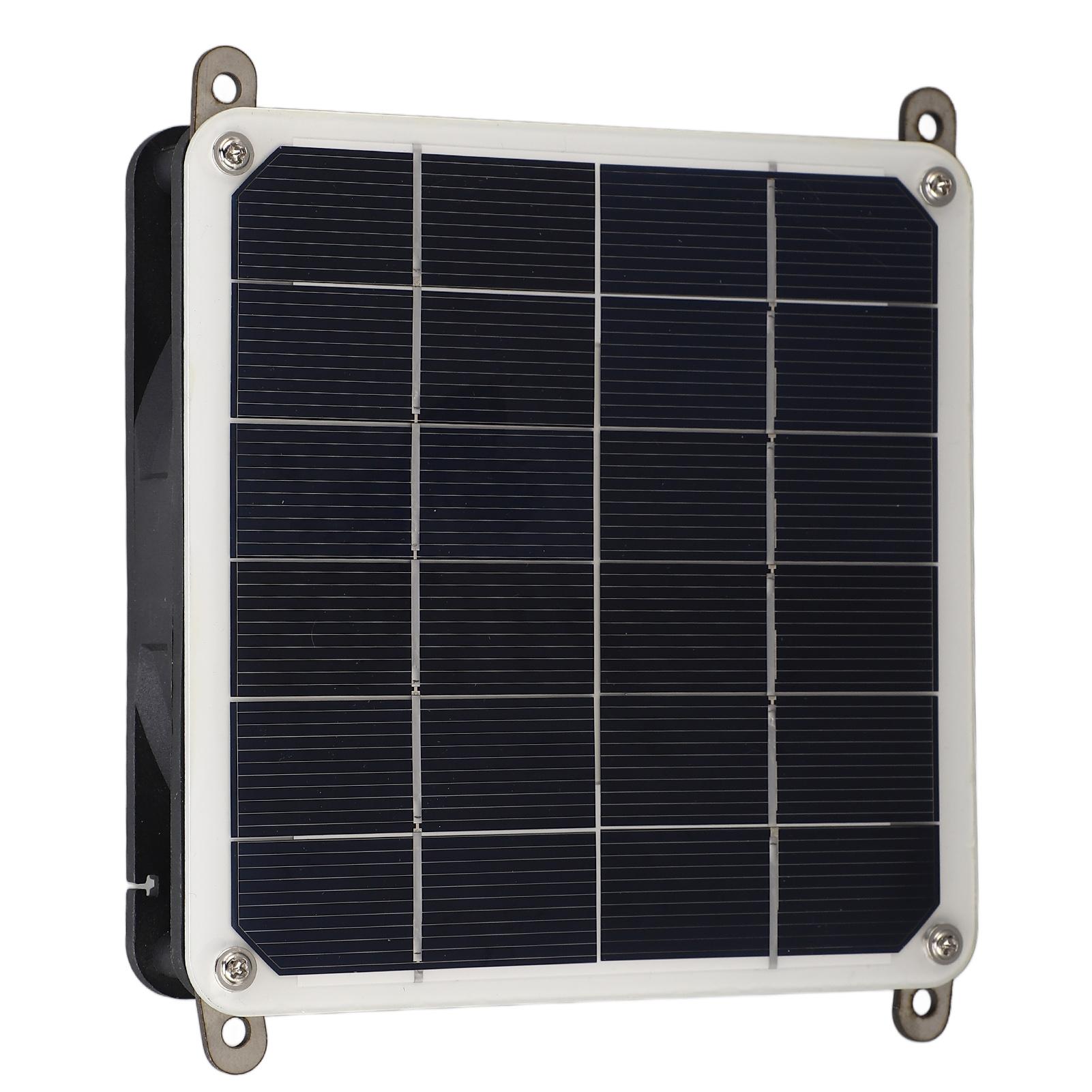 Solar Panel Powered Fan Kit 20W Monocrystalline Solar Panel Exhaust Fan Kit for Outdoor Travel Greenhouse
Solar Panel Powered Fan Kit 20W Monocrystalline Solar Panel Exhaust Fan Kit for Outdoor Travel Greenhouse