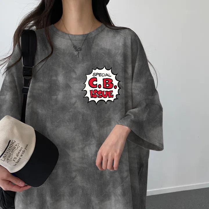 Приталенное платье-футболка с эффектом тай-дай и цветовым блоком - Лето 2024 Extra Large серый
Приталенное платье-футболка с эффектом тай-дай и цветовым блоком - Лето 2024 Extra Large серый