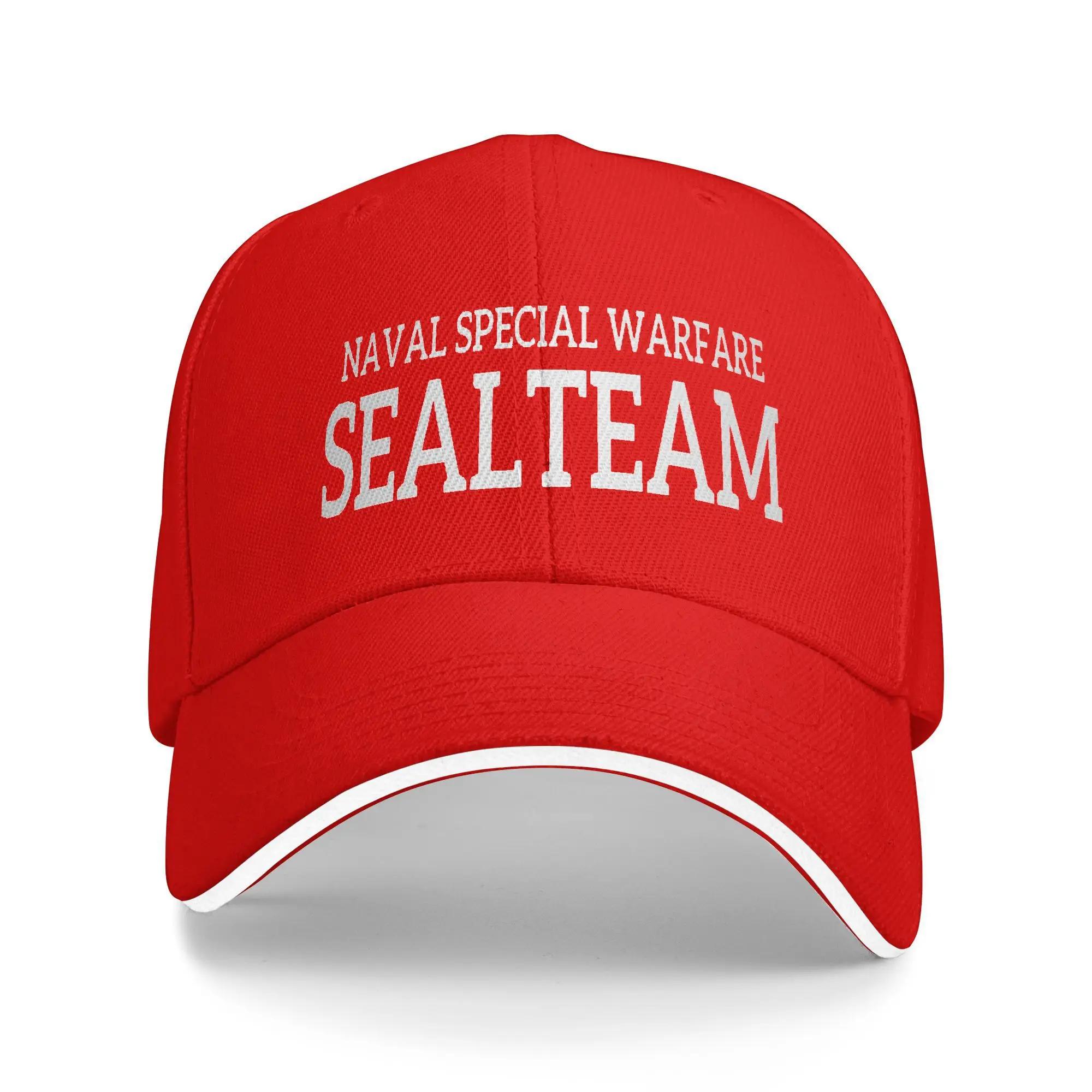 Summer SEALTEAM White Letter Baseball Cap Outdoor Sports Fashion Print Sun Trucker Hat Women Unisex Dropshipping Snapback Cap One Size
Summer SEALTEAM White Letter Baseball Cap Outdoor Sports Fashion Print Sun Trucker Hat Women Unisex Dropshipping Snapback Cap One Size