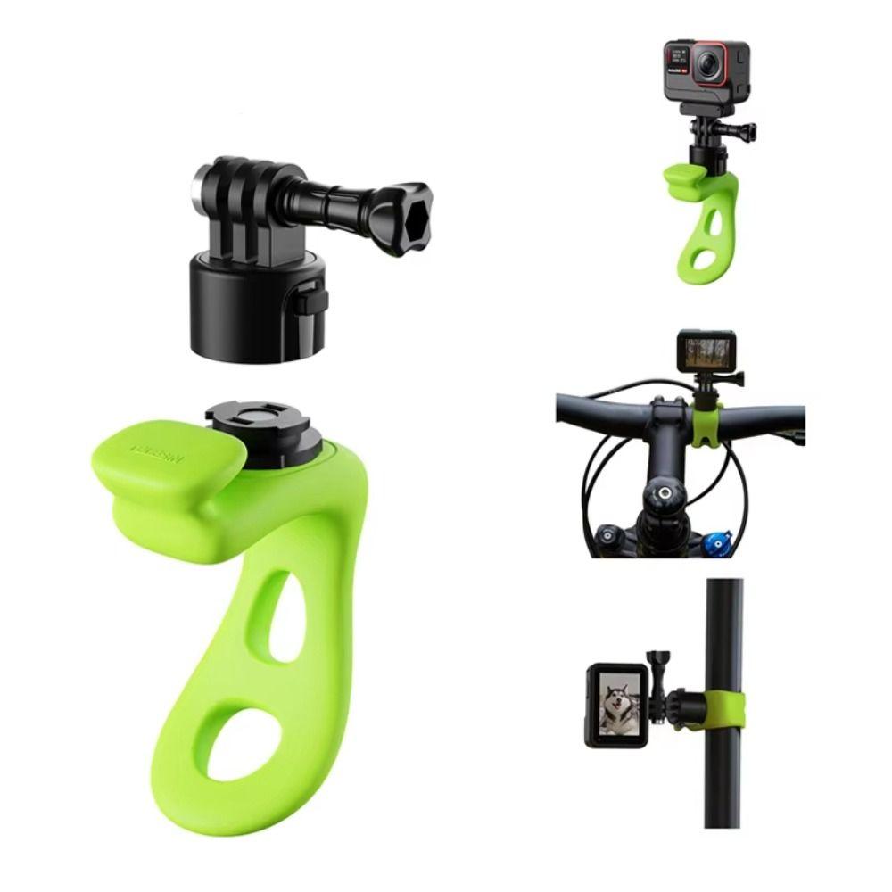 Silicone Flexible Bracket for GoPro/Insta360/Osmo Action Action Camera Accessories зелений
Silicone Flexible Bracket for GoPro/Insta360/Osmo Action Action Camera Accessories зелений