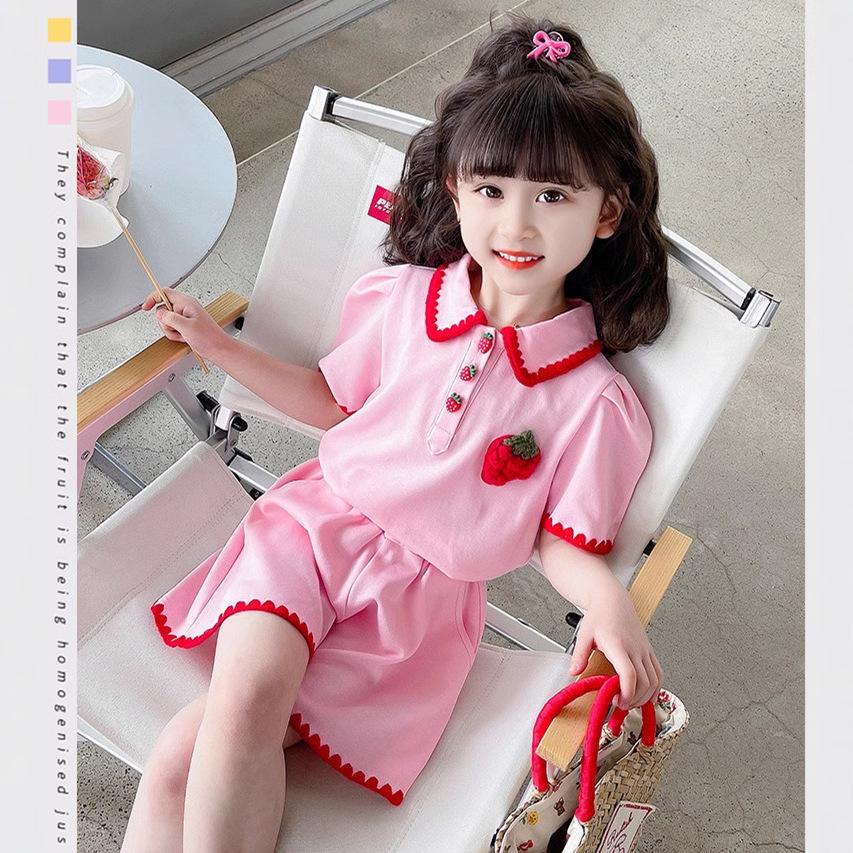 Short Sleeve Children s Clothes Set Elementary Girl Top T-shirts for Girls Suits and T-shirt Summer Kids 140 рожевий
Short Sleeve Children s Clothes Set Elementary Girl Top T-shirts for Girls Suits and T-shirt Summer Kids 140 рожевий