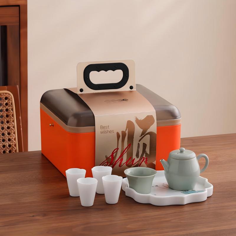 Hongyu Tea Rhyme Series 11-Piece Tea Set
Hongyu Tea Rhyme Series 11-Piece Tea Set