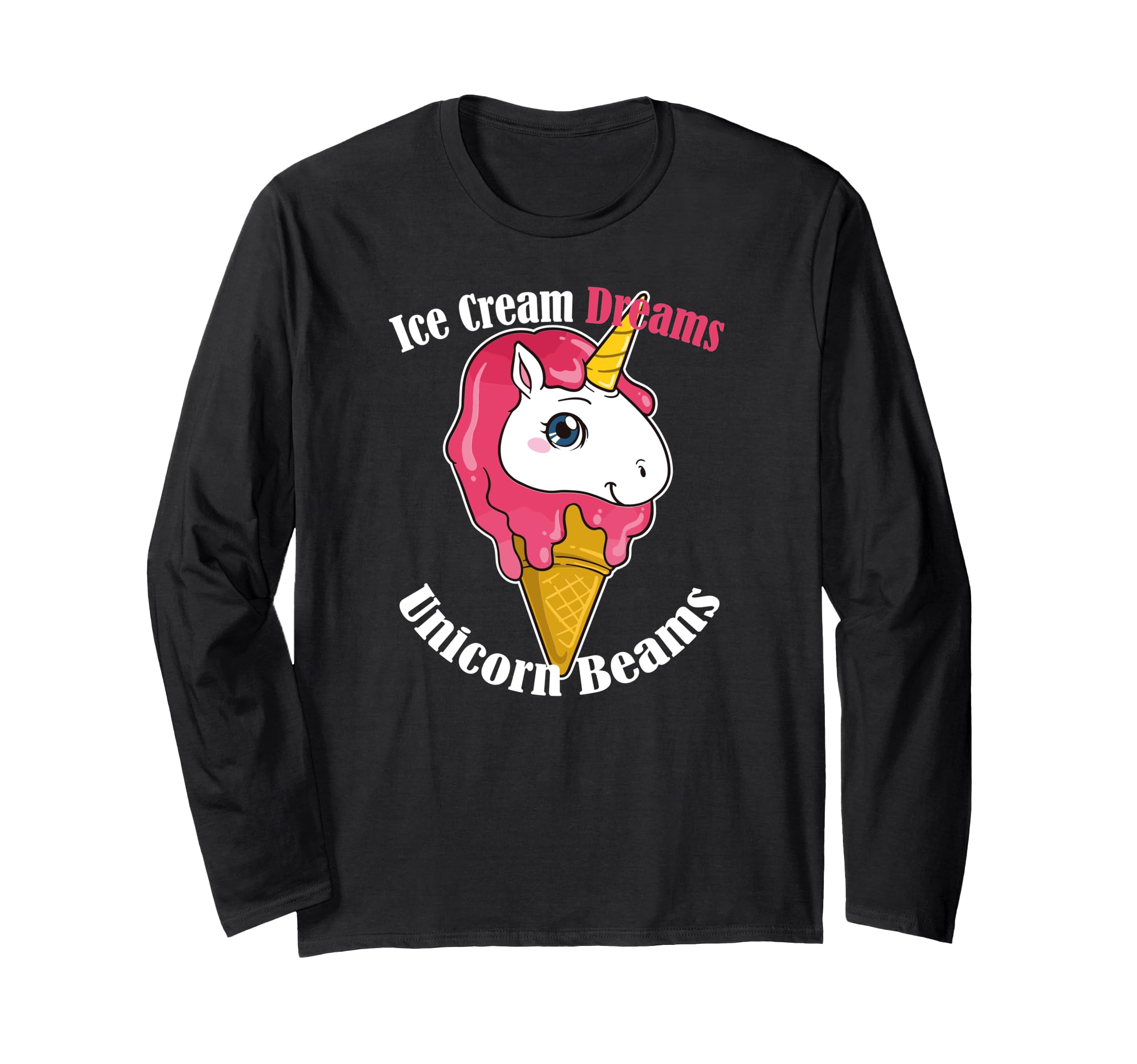 Футболка с длинным рукавом «Ice Cream Dream Unicorn Beams Sweets Magical Treat» чёрный
Футболка с длинным рукавом «Ice Cream Dream Unicorn Beams Sweets Magical Treat» чёрный