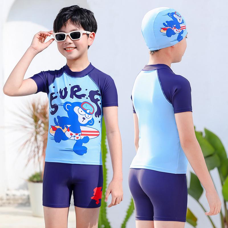 2026 Kids Quick-Dry Cartoon Swimwear: Short Sleeve, Sun-Protective, Customizable for Boys. 140
2026 Kids Quick-Dry Cartoon Swimwear: Short Sleeve, Sun-Protective, Customizable for Boys. 140