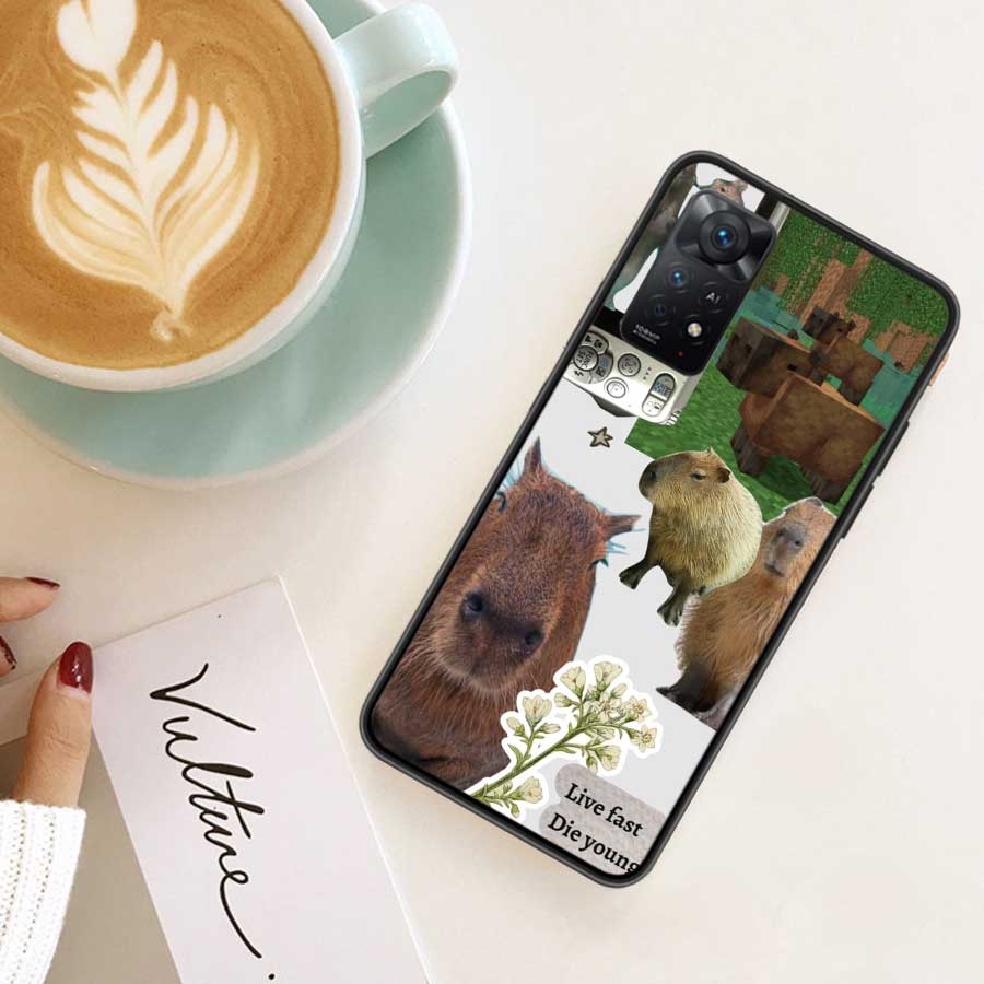 Funny Capybara Phone Case For Redmi 13C 14C Note 13 14 Pro 5G Plus 12 12C 10 10A 10C 9 9A 9C 9T 8 8A K70 Pro Xiaomi Cover Silico Redmi Note 14 4G
Funny Capybara Phone Case For Redmi 13C 14C Note 13 14 Pro 5G Plus 12 12C 10 10A 10C 9 9A 9C 9T 8 8A K70 Pro Xiaomi Cover Silico Redmi Note 14 4G