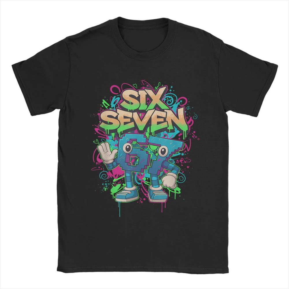 Meme 67 Six Seven Funny Humor Italian Brainrot T-Shirts Men Awesome Cotton T-Shirts Summer O Neck Tee Shirt Tops S
Meme 67 Six Seven Funny Humor Italian Brainrot T-Shirts Men Awesome Cotton T-Shirts Summer O Neck Tee Shirt Tops S