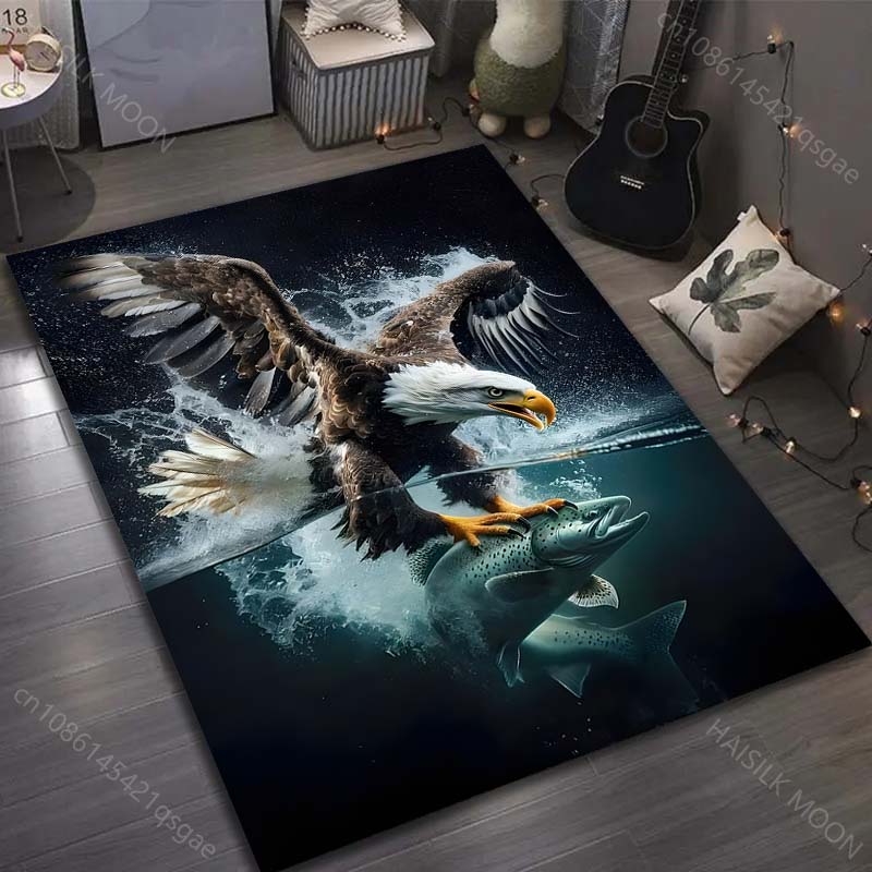 Multiple sizes Eagle catches fish Carpet for Living Room Bedroom Sofa Home Decor Rus Non-slip Floor Mat Luxury Gift 40cm x 60cm
Multiple sizes Eagle catches fish Carpet for Living Room Bedroom Sofa Home Decor Rus Non-slip Floor Mat Luxury Gift 40cm x 60cm