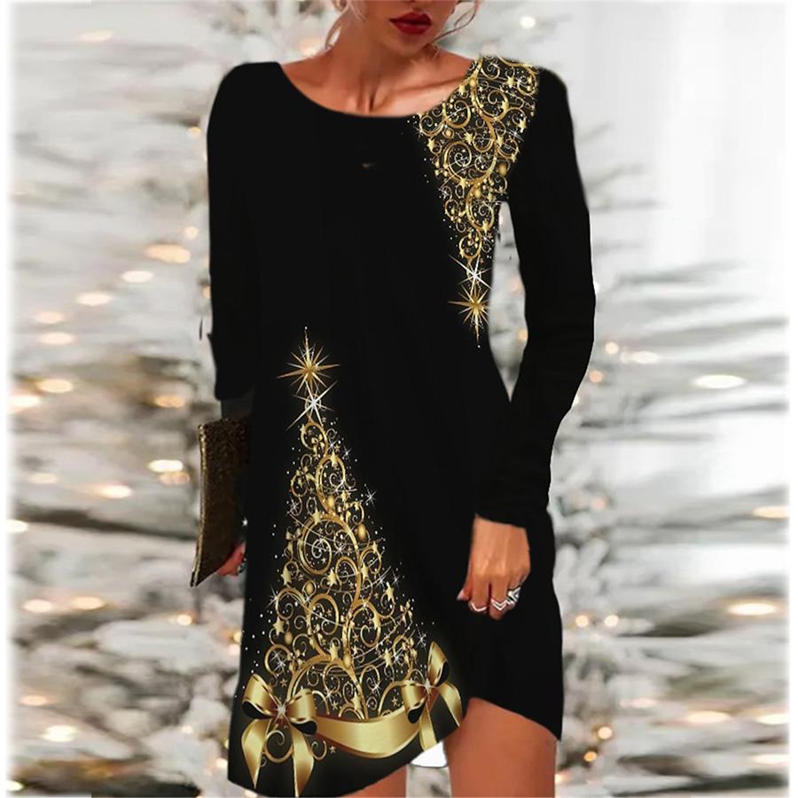 Женское повседневное платье, осенне-рождественский подарок, платье с принтом, женское платье с круглым вырезом и короткими рукавами, большие размеры 4XL жёлтый
Женское повседневное платье, осенне-рождественский подарок, платье с принтом, женское платье с круглым вырезом и короткими рукавами, большие размеры 4XL жёлтый