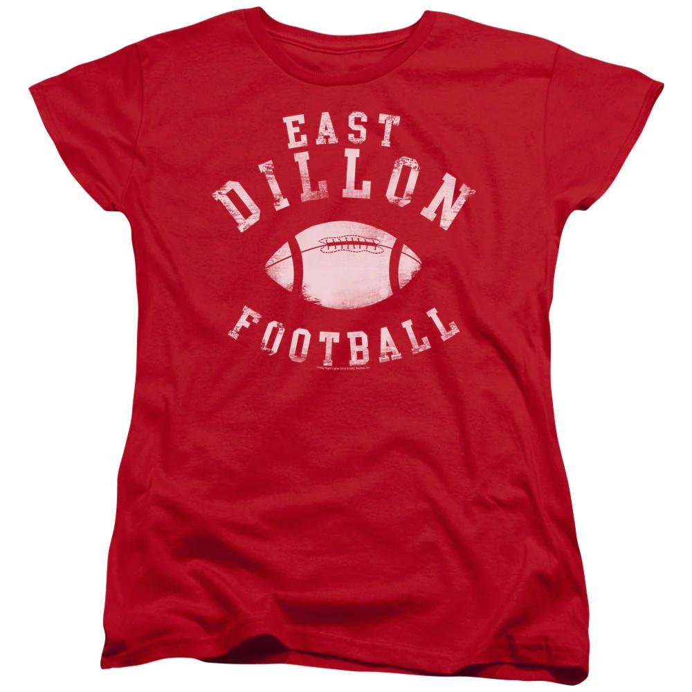 Friday Night Lights East Dillon Football Womens T Shirt Red Red XL
Friday Night Lights East Dillon Football Womens T Shirt Red Red XL