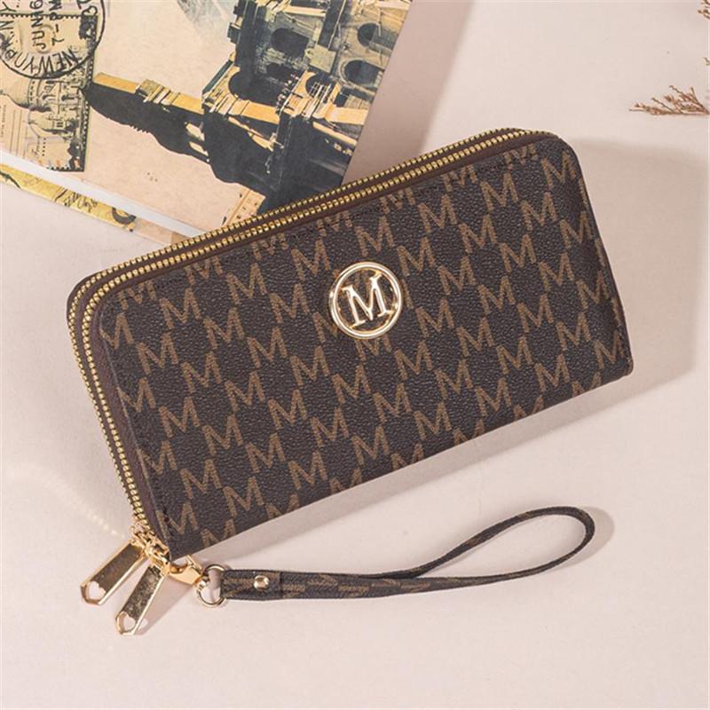 Stylish Mogram M Print Zip Around Wallet with Wristlet, Multi Card Slot Lg Purse for Women Daily Use Mobile Phe Clutch Bag темно-коричневого
Stylish Mogram M Print Zip Around Wallet with Wristlet, Multi Card Slot Lg Purse for Women Daily Use Mobile Phe Clutch Bag темно-коричневого