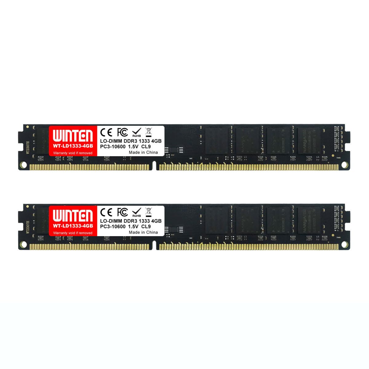 WINTEN Desktop PC Memory 8GB x 240Pin CL9 DIMM SDRAM Memory Expansion Memory Year 6149 DDR3-1333 (4GB 2) 1.5V Built-in [5 Warranty/Compatibility
WINTEN Desktop PC Memory 8GB x 240Pin CL9 DIMM SDRAM Memory Expansion Memory Year 6149 DDR3-1333 (4GB 2) 1.5V Built-in [5 Warranty/Compatibility