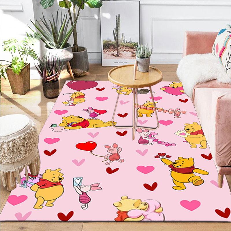 Anti-slip and stain-resistant rug, Winnie the Pooh and Friends print rug, suitable for children s rooms and bedroom decoration. 60x90cm
Anti-slip and stain-resistant rug, Winnie the Pooh and Friends print rug, suitable for children s rooms and bedroom decoration. 60x90cm