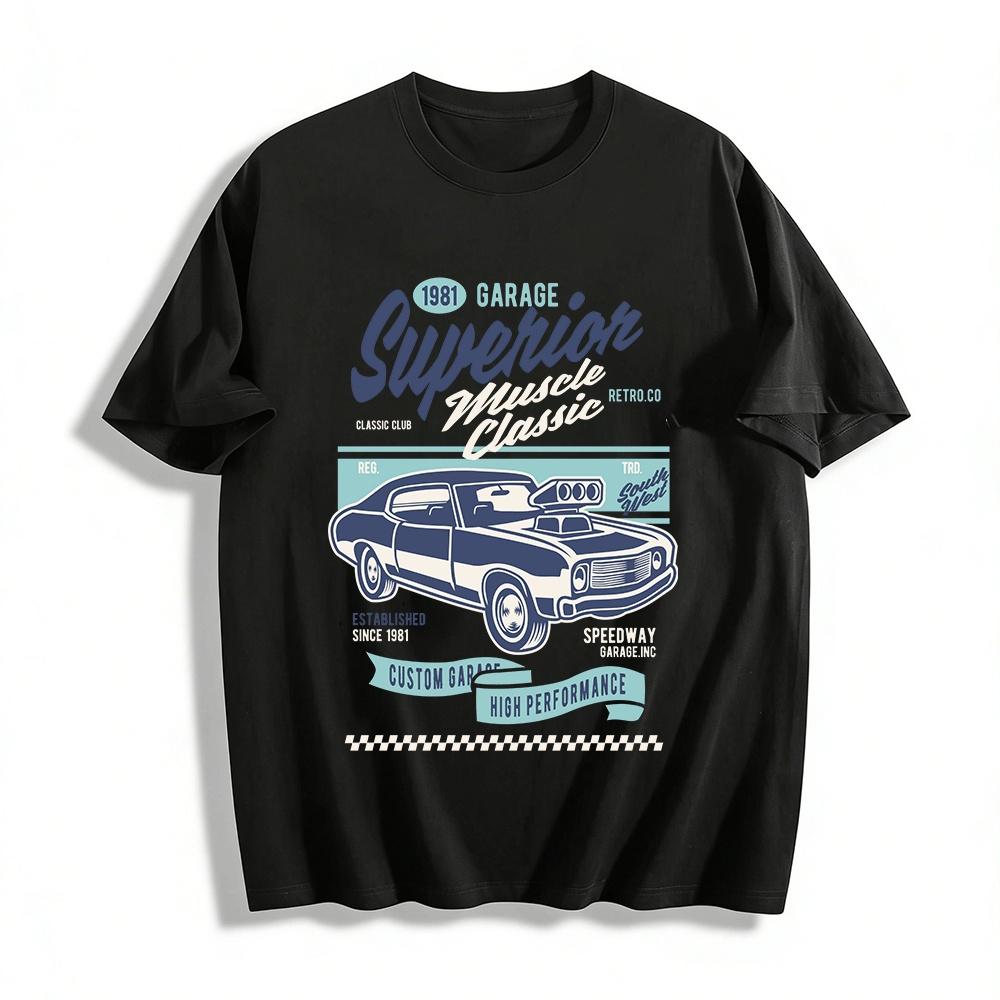 Vintage 1981 Garage Superior Muscle Car Graphic Casual Tee Pure cotton T-shirt XXS
Vintage 1981 Garage Superior Muscle Car Graphic Casual Tee Pure cotton T-shirt XXS