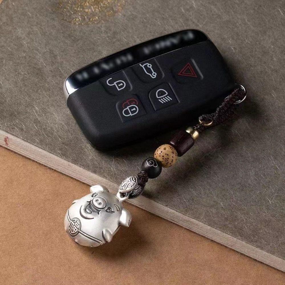 Vintage Car Keychain Braided Rope Bag Pendant Fashion Lovely Pig Keychain Ornament срібний
Vintage Car Keychain Braided Rope Bag Pendant Fashion Lovely Pig Keychain Ornament срібний