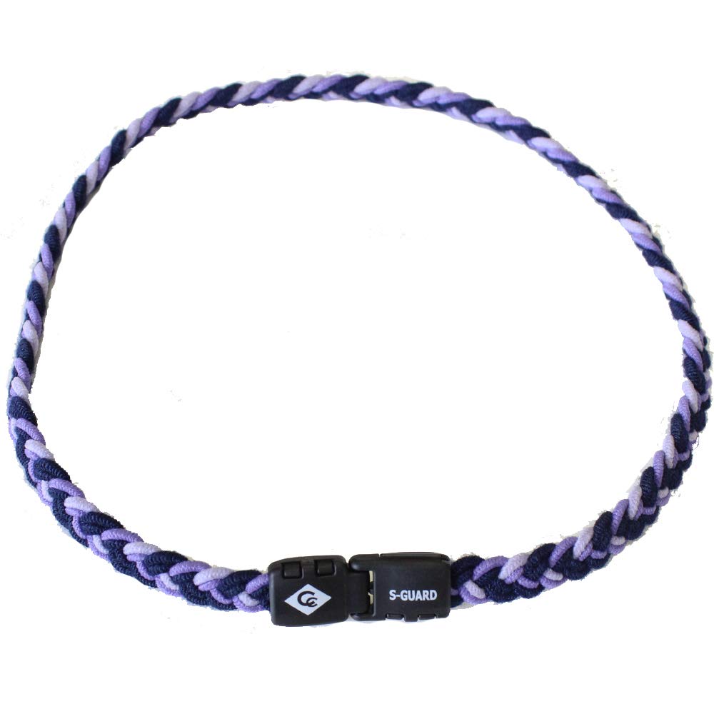 Coran Coran S Guard x Fita Necklace Static Elimination Necklace Navy x Purple x Light (M, Purple)
Coran Coran S Guard x Fita Necklace Static Elimination Necklace Navy x Purple x Light (M, Purple)