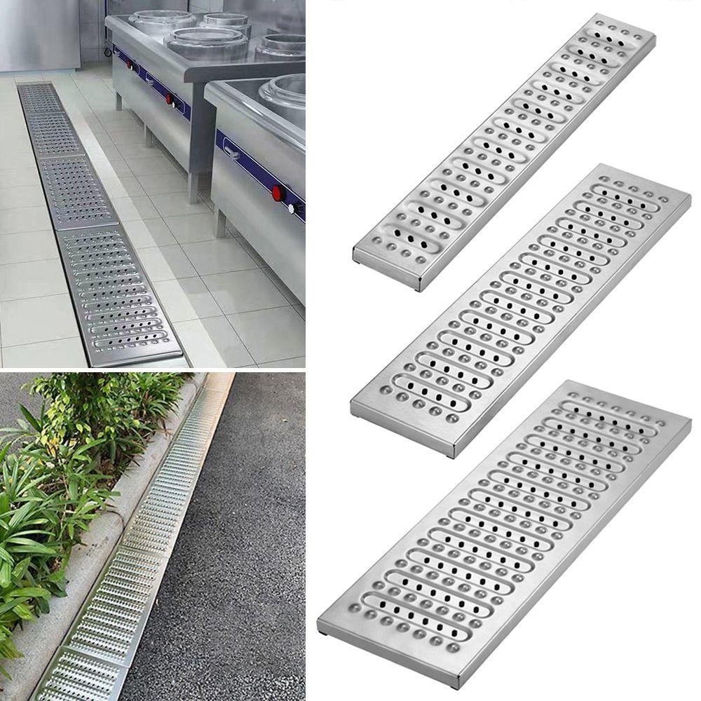 Stainless Steel Shower Floor Drain Mesh Rectangle Shape Large Drainage Linear Floor Drain 10/15/20cm
Stainless Steel Shower Floor Drain Mesh Rectangle Shape Large Drainage Linear Floor Drain 10/15/20cm