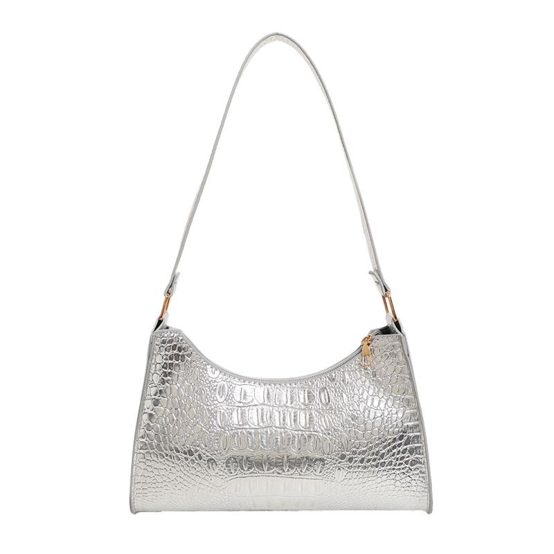 Вінтаж 2024, новий тренд, повсякденна корейська версія, сумка під пахву, сумка на плече, модна жіноча сумочка-багет срібний
Вінтаж 2024, новий тренд, повсякденна корейська версія, сумка під пахву, сумка на плече, модна жіноча сумочка-багет срібний