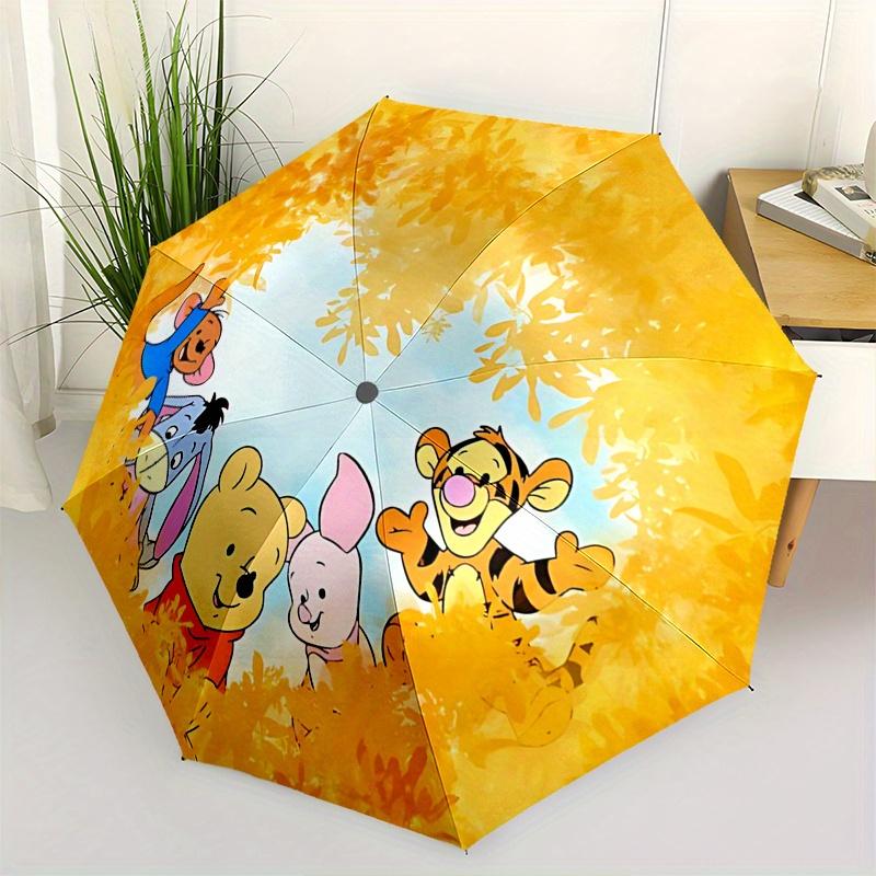Winnie the Pooh, Tigger Automatic Opening and Closing Umbrella - 8 Ribs Portable Folding Umbrella with Plastic Handle, Suitable for Leisure
Winnie the Pooh, Tigger Automatic Opening and Closing Umbrella - 8 Ribs Portable Folding Umbrella with Plastic Handle, Suitable for Leisure