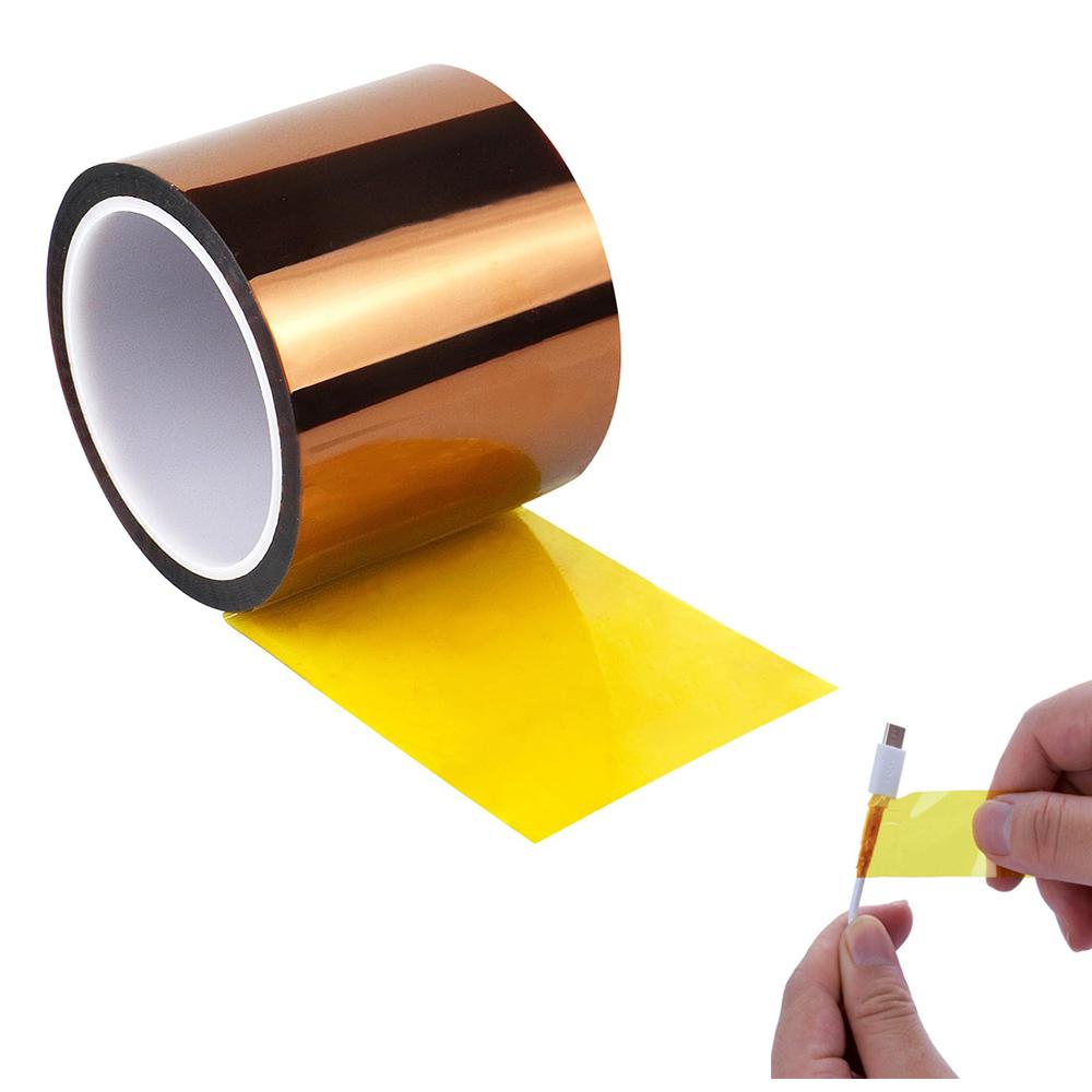 108.27FT Gold Kapton Tape Adhesive HighTemperature Heat Resistant Tape Polyimide Residue for Masking Soldering Etc 33M(108.27FT)
108.27FT Gold Kapton Tape Adhesive HighTemperature Heat Resistant Tape Polyimide Residue for Masking Soldering Etc 33M(108.27FT)