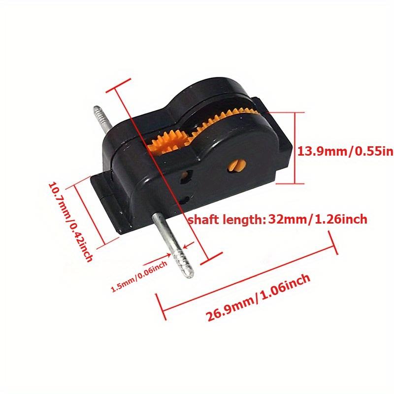 5PCS 1.5mm axis return gearbox toy car movement tooth box DIY teaching STEM plastic model parts
5PCS 1.5mm axis return gearbox toy car movement tooth box DIY teaching STEM plastic model parts