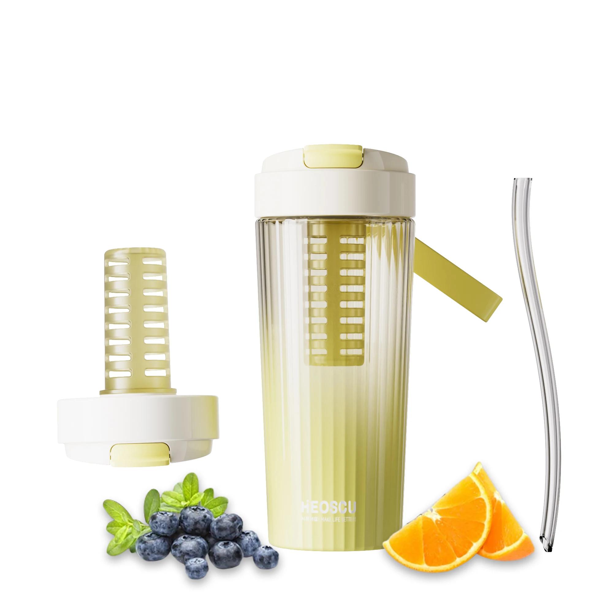 Fruit Infuser Sports Water Bottle, Lemon Juice Bottle, Portable Camping Travel Bottles, BPA Free Drinking Bottles
Fruit Infuser Sports Water Bottle, Lemon Juice Bottle, Portable Camping Travel Bottles, BPA Free Drinking Bottles