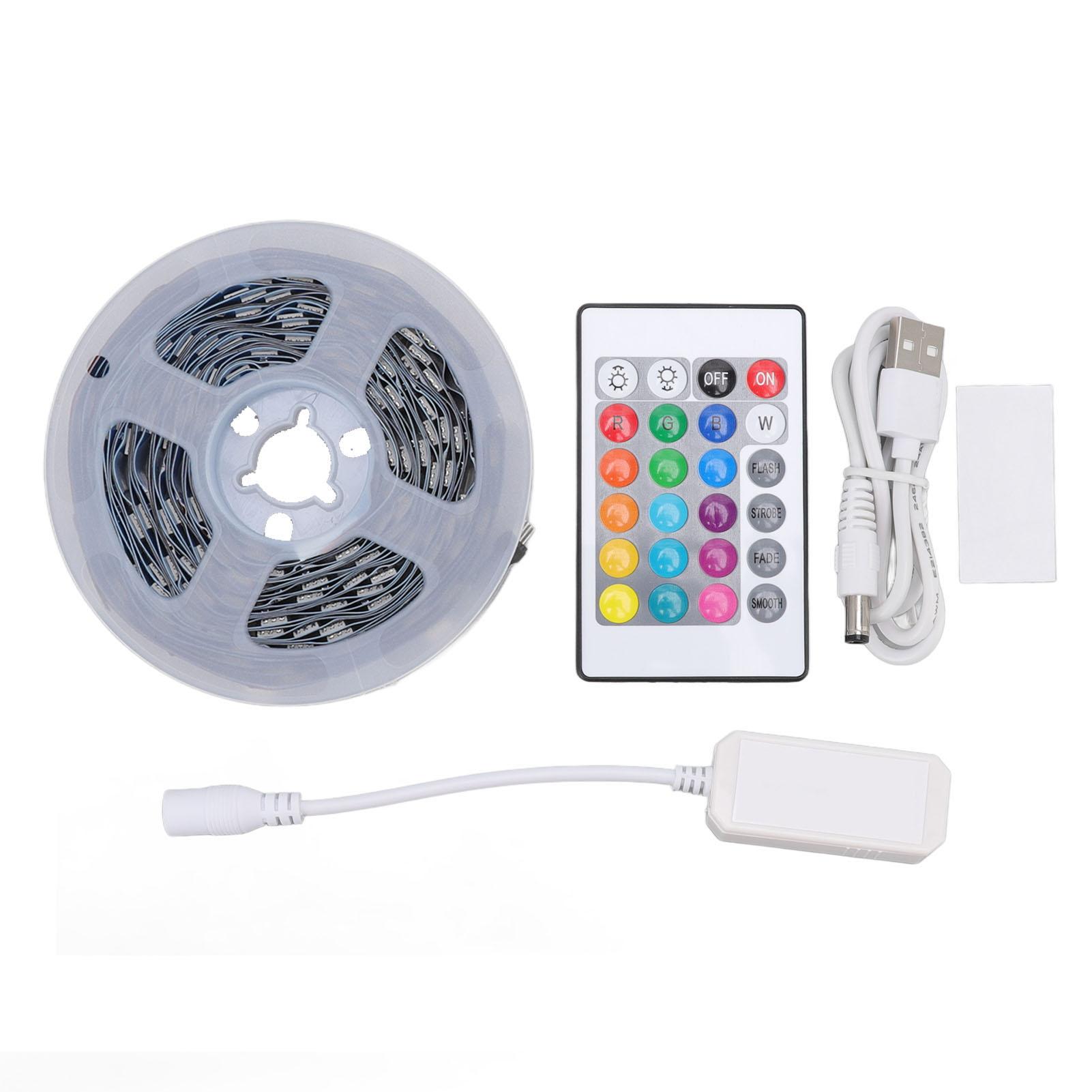 WiFi RGB Strip Lights Multifunction APP Control Dimmable 5050 Smart LED Light Strip for Home Party
WiFi RGB Strip Lights Multifunction APP Control Dimmable 5050 Smart LED Light Strip for Home Party