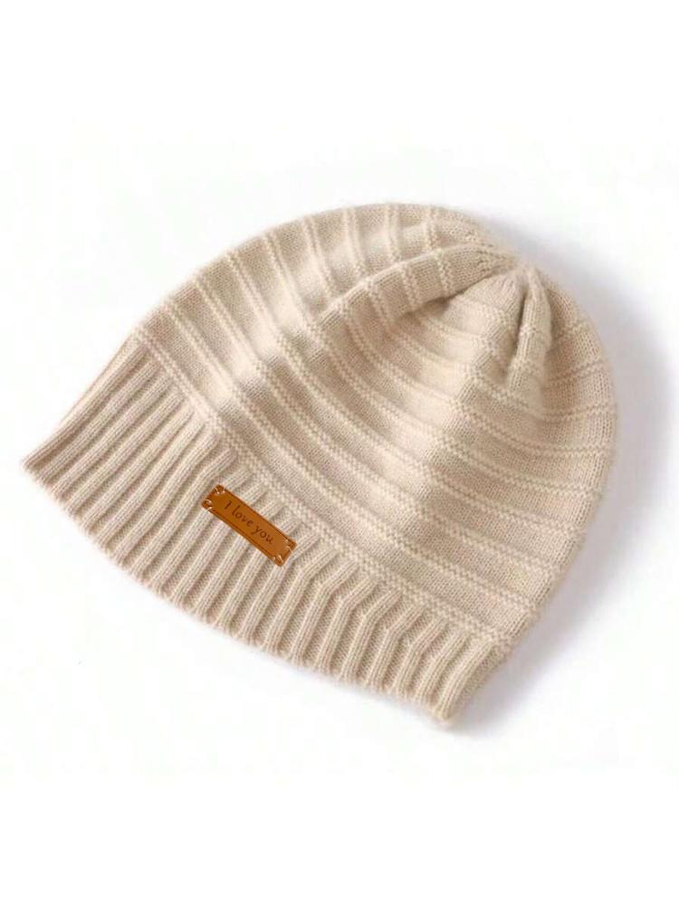 Women 100% Pure Cashmere Rib Knit Slouchy Beanie Leather Patch Winter Warm Soft Stylish Versatile Elastic Cold Weather Accessory бежевий
Women 100% Pure Cashmere Rib Knit Slouchy Beanie Leather Patch Winter Warm Soft Stylish Versatile Elastic Cold Weather Accessory бежевий