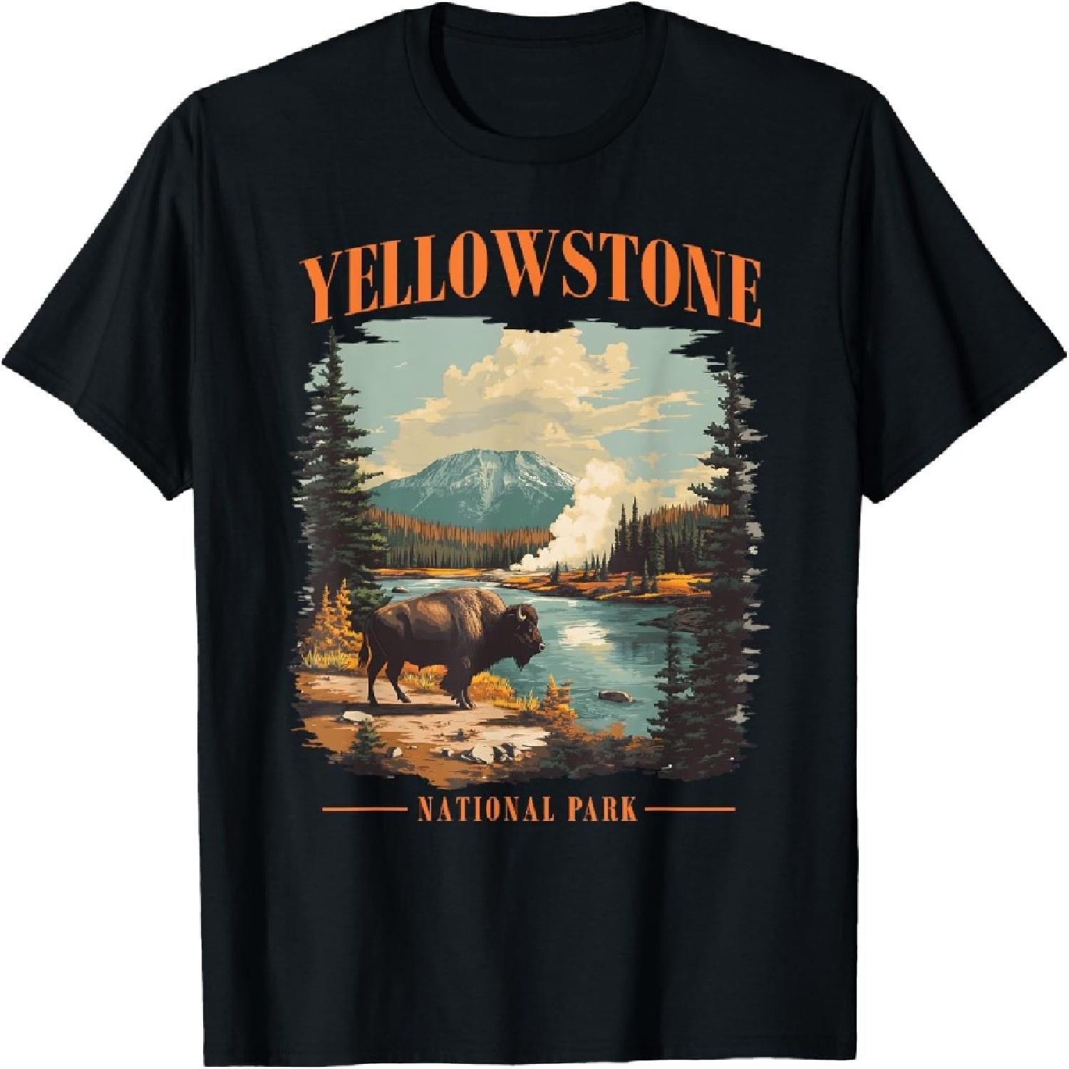 Yellowstone National Park Vintage Hiking Camping T-Shirt(1) XXXXXL різнокольоровий
Yellowstone National Park Vintage Hiking Camping T-Shirt(1) XXXXXL різнокольоровий