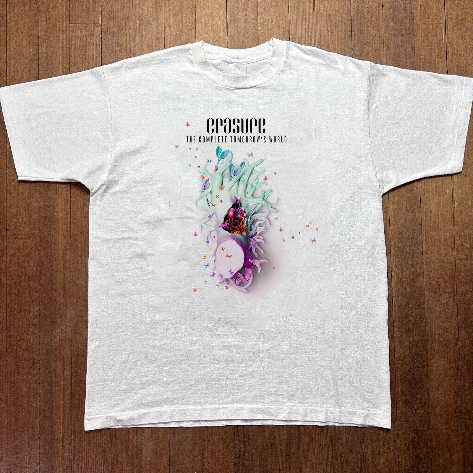 Erasure Gift For Fans White T-shirt Tops Tee Cotton Full Size S-4XL L
Erasure Gift For Fans White T-shirt Tops Tee Cotton Full Size S-4XL L