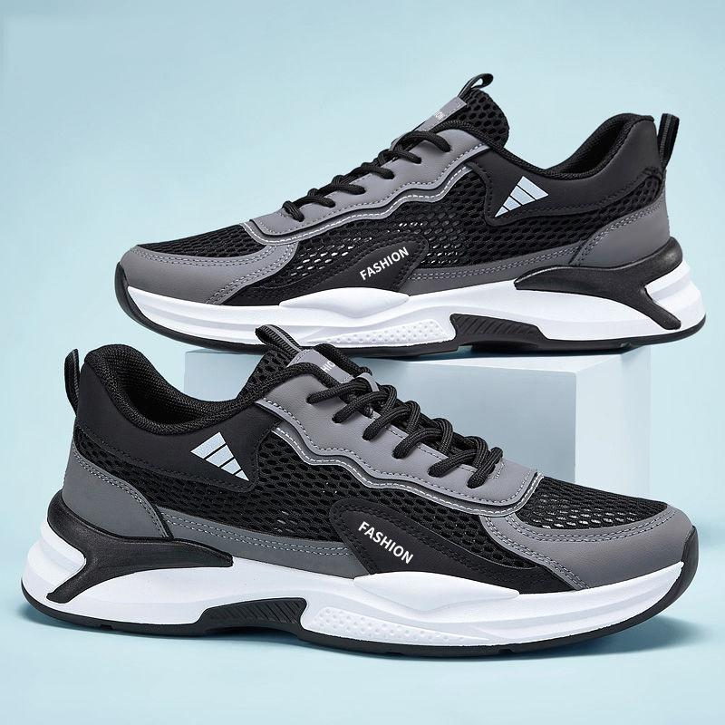 Annual high-value thick-soled mesh breathable men s casual sports shoes fashion lace-up round head shoes 39 чёрный
Annual high-value thick-soled mesh breathable men s casual sports shoes fashion lace-up round head shoes 39 чёрный