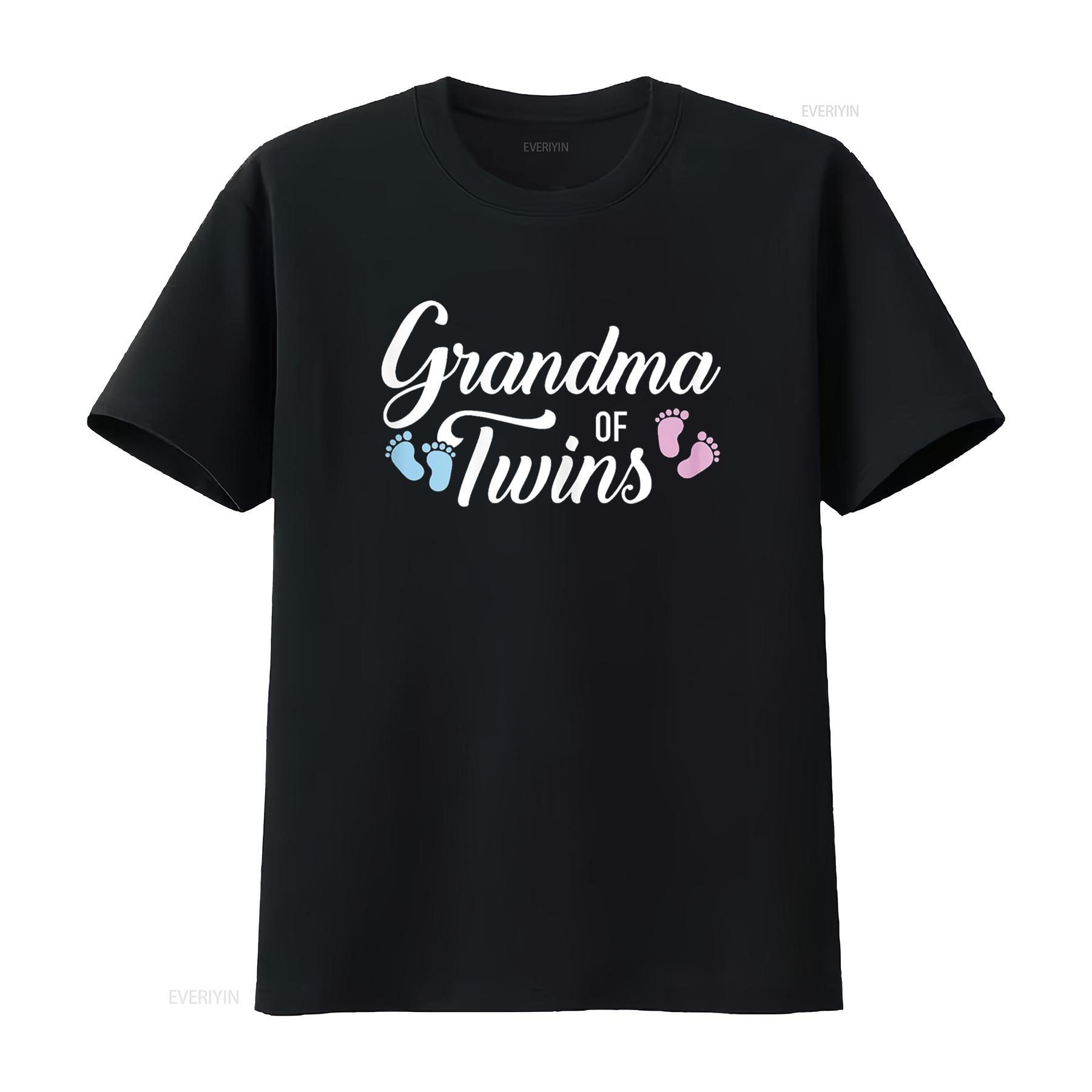Grandma of twins T Shirt vintage Washed Comfortable Slightly designer clothes homme streetwear graphic Stretched Breathable 4XL
Grandma of twins T Shirt vintage Washed Comfortable Slightly designer clothes homme streetwear graphic Stretched Breathable 4XL