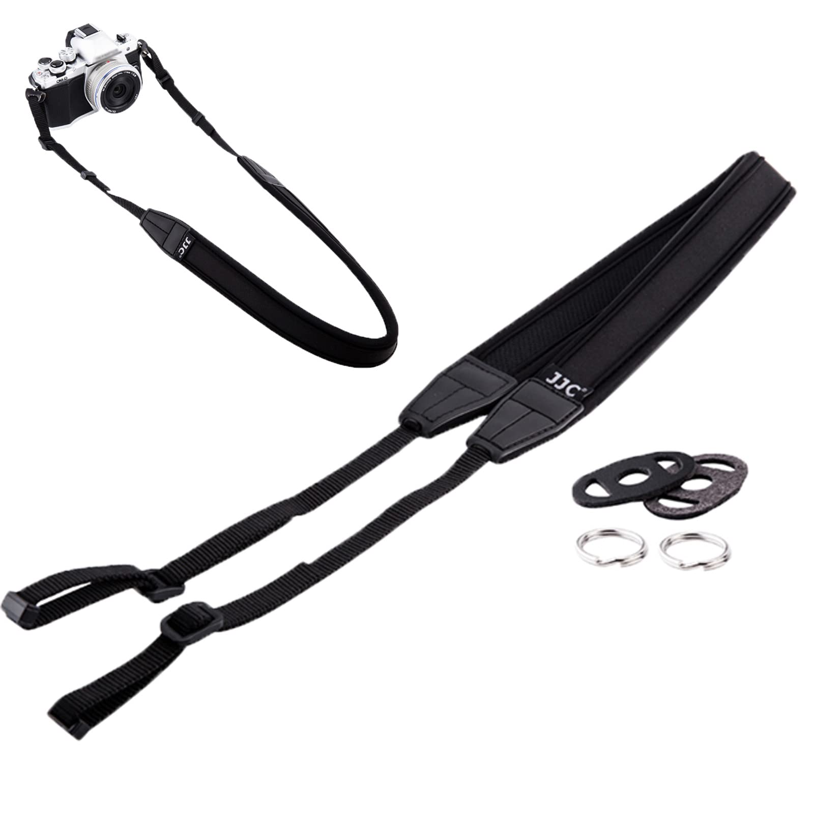 JJC Camera Neck Strap for Canon EOS R5 Fujifilm X Sony RX1R Nikon Z Z Black R8, R50, R6II, R7, R10, R5C, RP, half, X-M5, X100VI, X-T5, X-T4, X-T30, чорний
JJC Camera Neck Strap for Canon EOS R5 Fujifilm X Sony RX1R Nikon Z Z Black R8, R50, R6II, R7, R10, R5C, RP, half, X-M5, X100VI, X-T5, X-T4, X-T30, чорний