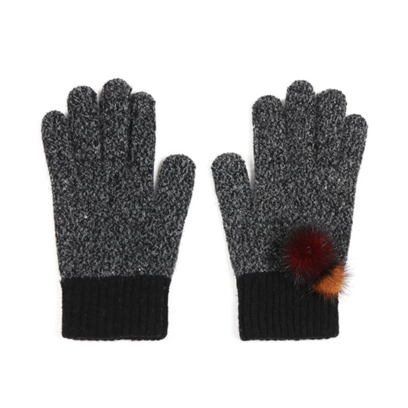 RACOHA Очаровательные норковые перчатки red
RACOHA Очаровательные норковые перчатки red