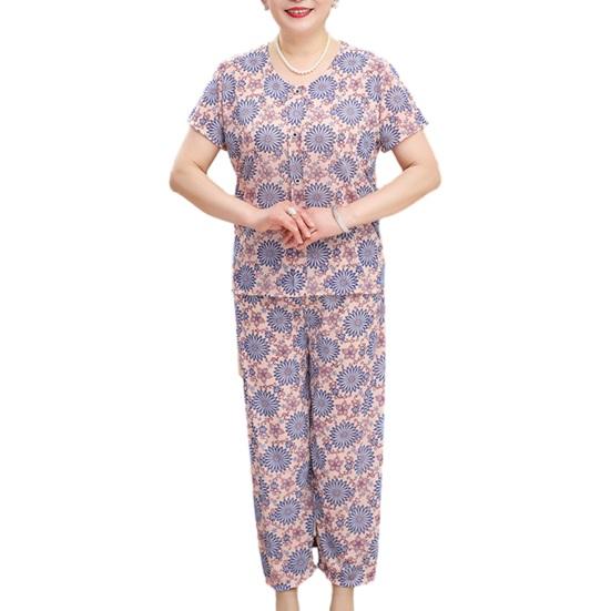 Women s Floral Pajamas Set Short Sleeve Button Down Top And Pants Pjs Set Casual Printed 2 Piece Lounge Outfits XXL світло-фіолетового кольору
Women s Floral Pajamas Set Short Sleeve Button Down Top And Pants Pjs Set Casual Printed 2 Piece Lounge Outfits XXL світло-фіолетового кольору