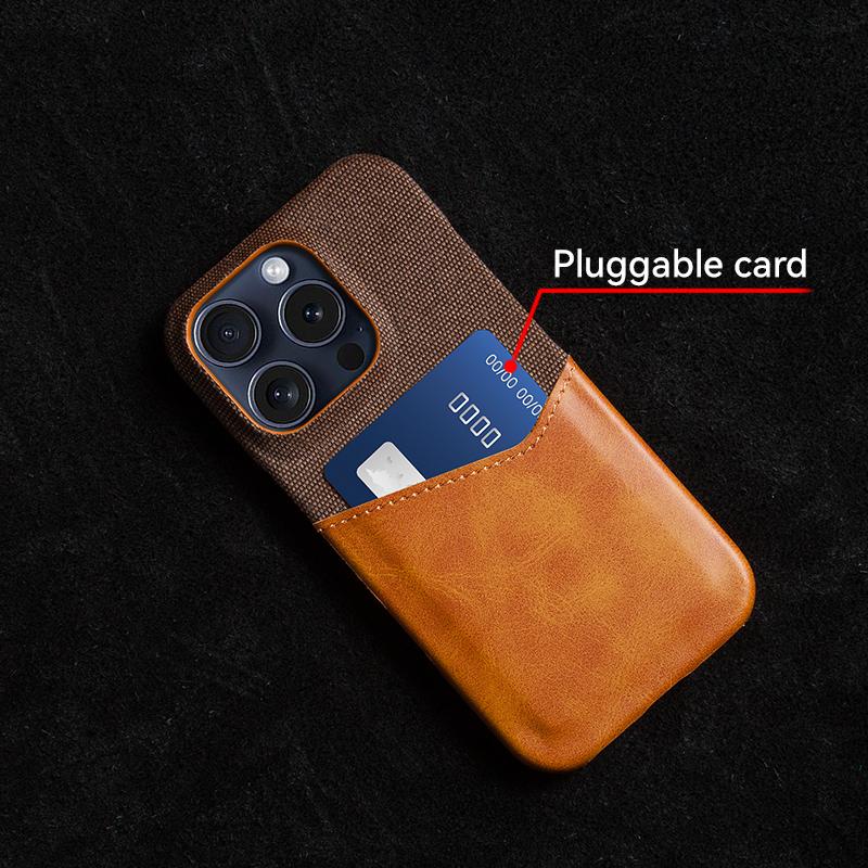 For iPhone 16 Pro Case PU Leather Card Slot Cloth Texture Hard PC Phone Cover Grey
For iPhone 16 Pro Case PU Leather Card Slot Cloth Texture Hard PC Phone Cover Grey