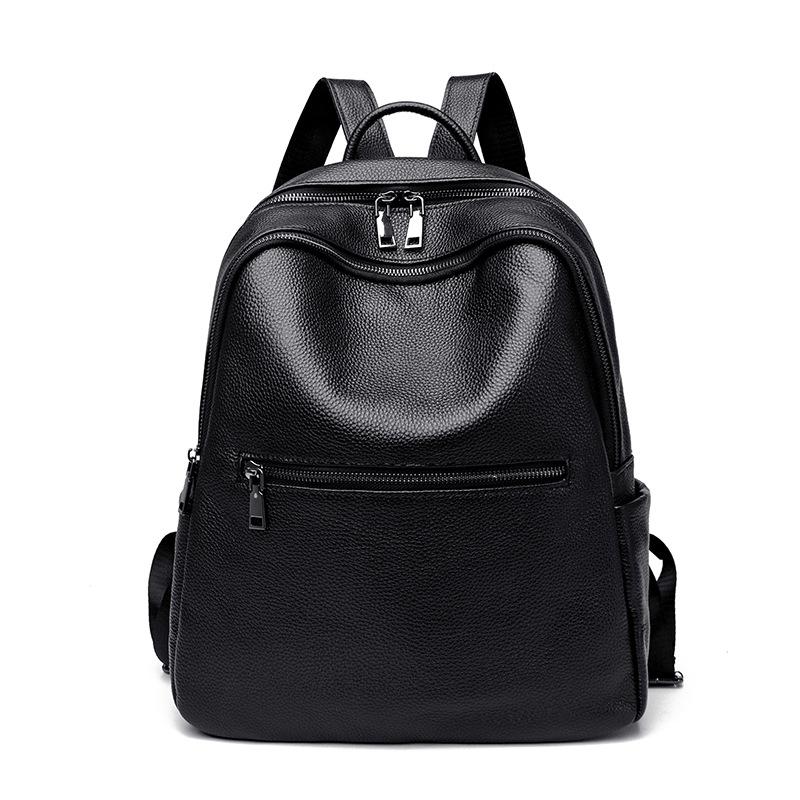 New first-layer cowhide simple casual backpack business commuting large-capacity women s backpack чорний
New first-layer cowhide simple casual backpack business commuting large-capacity women s backpack чорний