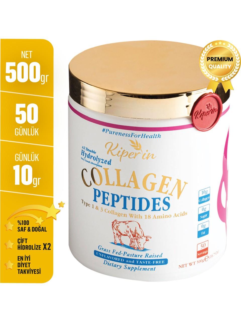 Kiperin Collagen 100% чистий і натуральний високобіологічно активний і біокорисний дієтичний засіб Колаген (500г) - 50 днів (ХАЛЯЛЬ)
Kiperin Collagen 100% чистий і натуральний високобіологічно активний і біокорисний дієтичний засіб Колаген (500г) - 50 днів (ХАЛЯЛЬ)