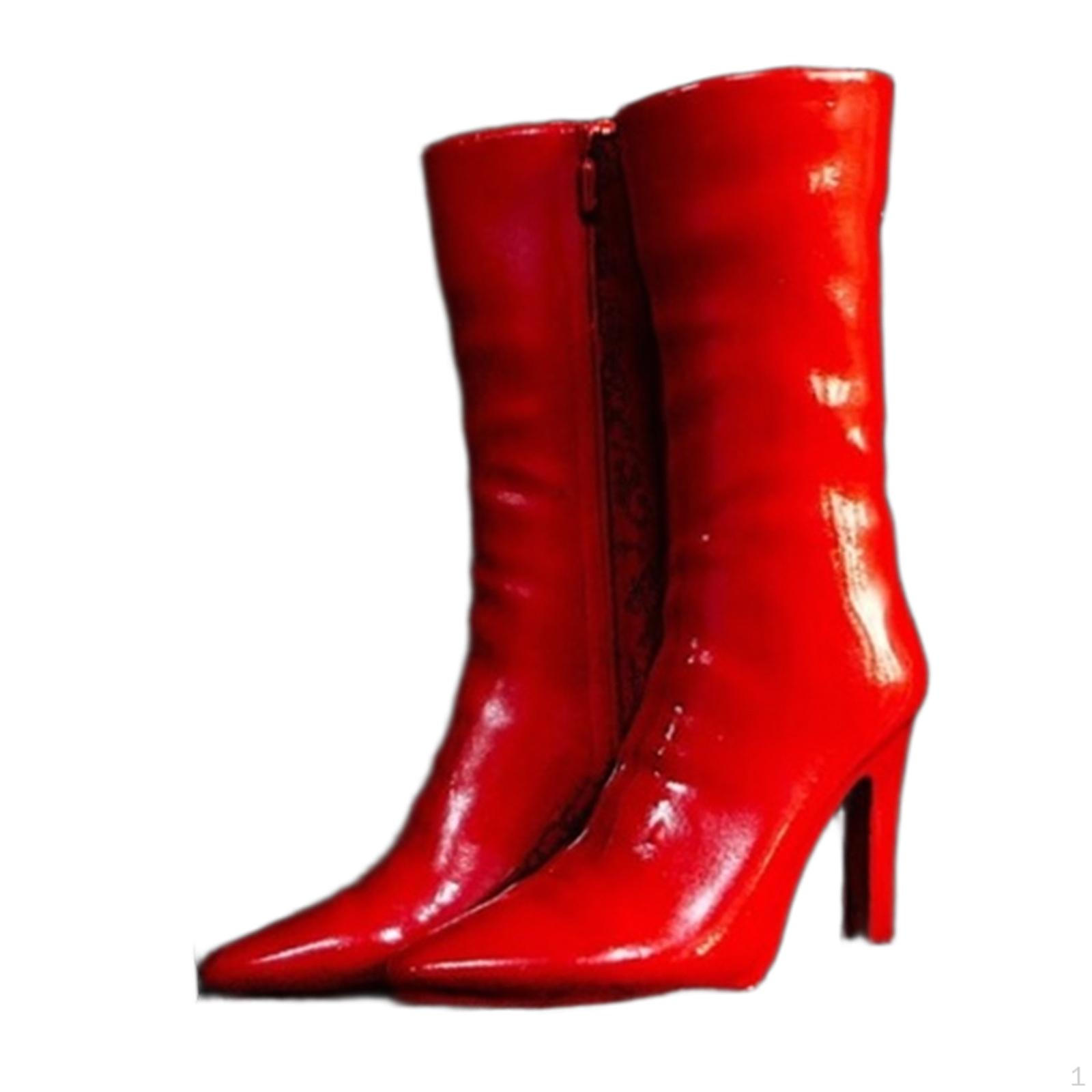 1/6 Short Boot Footwear Doll Shoes,Pointed Toe Boots for 12 Action Figure Girl червоний
1/6 Short Boot Footwear Doll Shoes,Pointed Toe Boots for 12 Action Figure Girl червоний