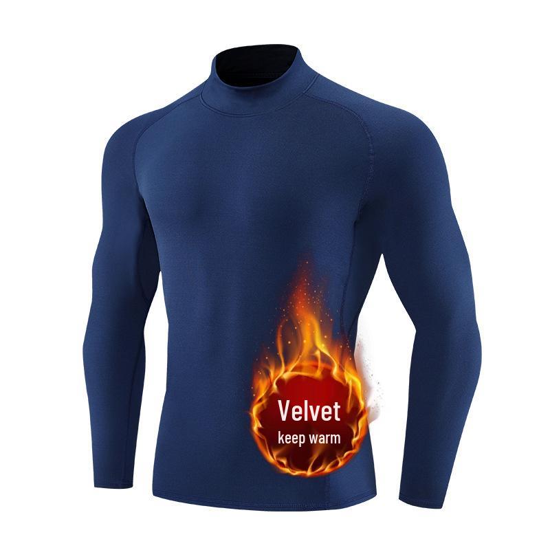 Men s Winter Warm High Neck Fitness Running Hoodie - Velvet Sportswear, Long Sleeve, Solid Color, Tight Fit XL (Adult 180) темно-синий
Men s Winter Warm High Neck Fitness Running Hoodie - Velvet Sportswear, Long Sleeve, Solid Color, Tight Fit XL (Adult 180) темно-синий