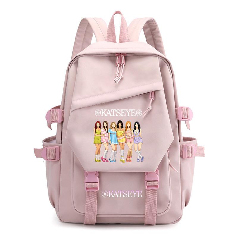Kids Unisex KATSEYE Printed Backpack Student School Waterproof Large Bag
Kids Unisex KATSEYE Printed Backpack Student School Waterproof Large Bag