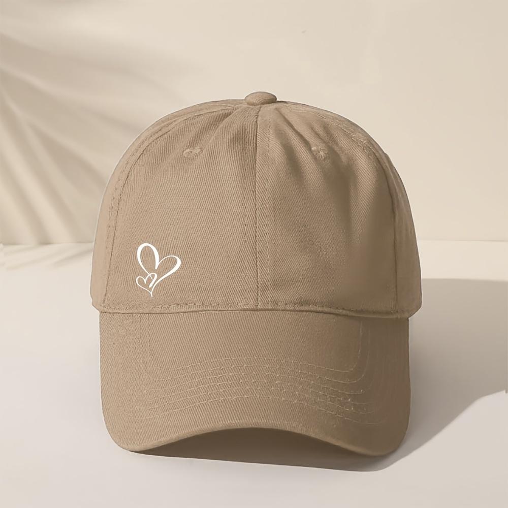 Cute Heart-Patterned Baseball Cap, Unisex Beige with White Heart, Adjustable & Easy Care. Casual & Stylish. хаки
Cute Heart-Patterned Baseball Cap, Unisex Beige with White Heart, Adjustable & Easy Care. Casual & Stylish. хаки