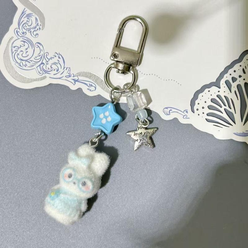 Cute Flocking Rabbit Keychain Cartoon Rabbit Mobile Phone Rope Pendant Car Key Ring Backpack Decoration Pendant Accessories Gift
Cute Flocking Rabbit Keychain Cartoon Rabbit Mobile Phone Rope Pendant Car Key Ring Backpack Decoration Pendant Accessories Gift