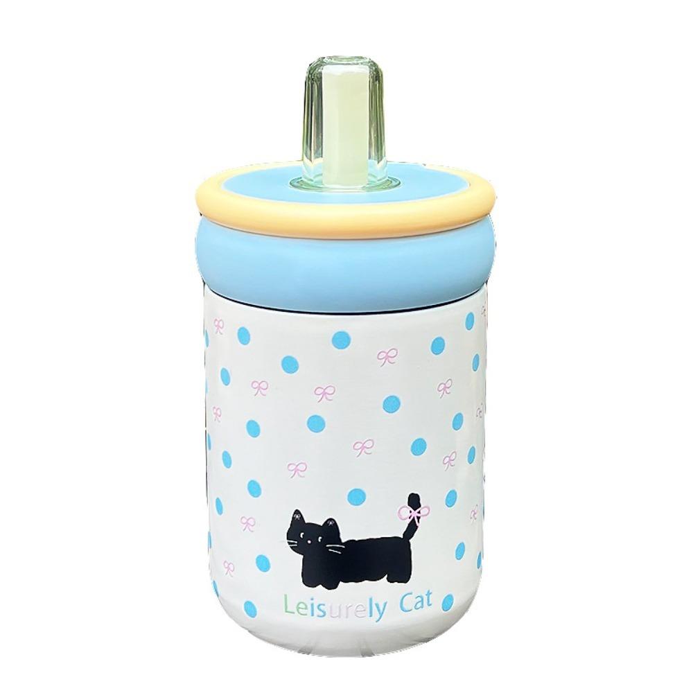 500ml Insulated Water Cup Cartoon Straw Drinking Cup Large Capacity Thermos Bottle Cold Hot Mugs синий
500ml Insulated Water Cup Cartoon Straw Drinking Cup Large Capacity Thermos Bottle Cold Hot Mugs синий